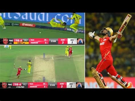 Sikandar Raza Clinch Last Ball Thriller Against CSK CSK Vs PBKS Last