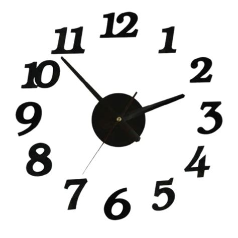 Aliexpress Buy Wall Clock Wall Sticker Clock Digital Watch Home