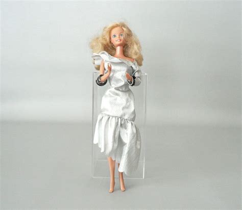 1966 Barbie With Silver Dress Etsy