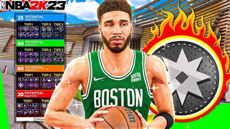 My Jayson Tatum Sf Build Will Dominate Pro Am Level Scorer Nba K