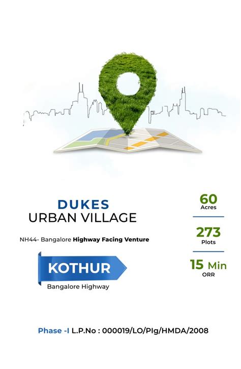 Dukes Urban Village Hyd Bangalore Highway Facing Project In Kothur