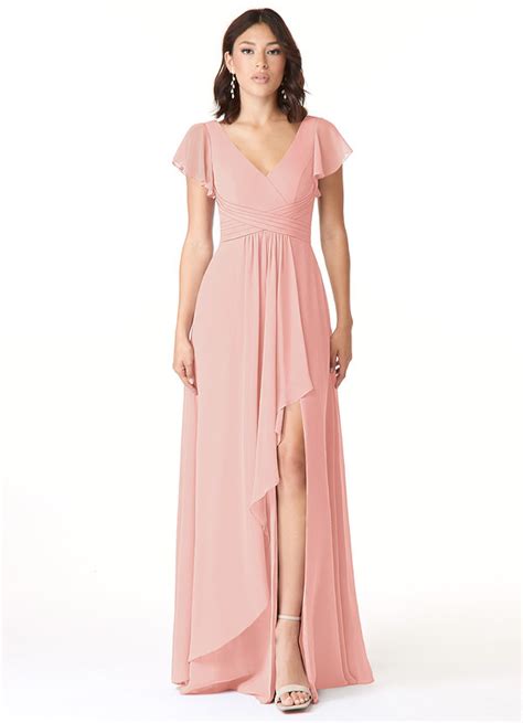 Peach Bridesmaid Dresses Azazie