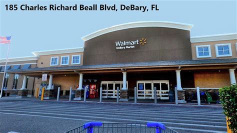 Shopping At Walmart Neighborhood Market In Debary Florida Store