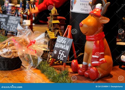 Copenhagen Christmas Market in Danish Capital Copenhagen Stock Photo ...