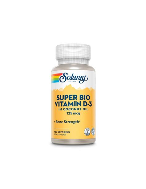 Solaray Super Bio Vitamin D3 Kapsule