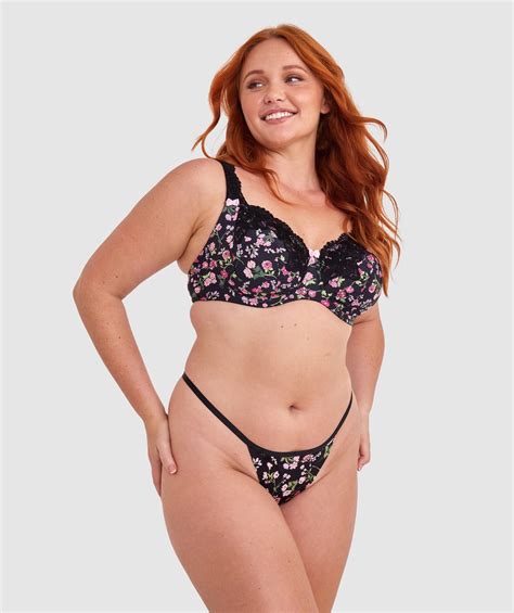 Bras N Things Bonnie Bikini Knicker Black