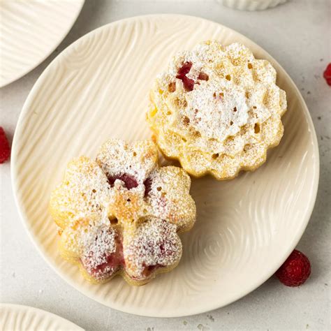 Lemon Raspberry Tea Cakes Recipe | Sur La Table