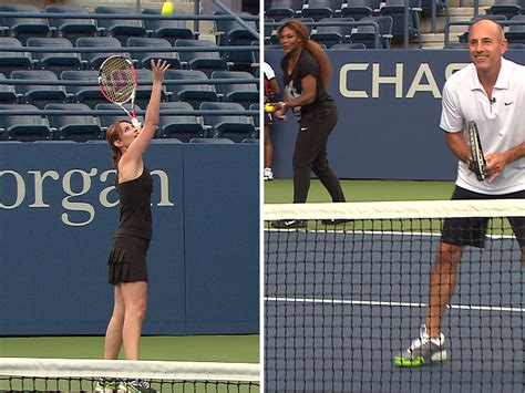 Match Set Matt And Savannah Play Doubles With Tennis Legends