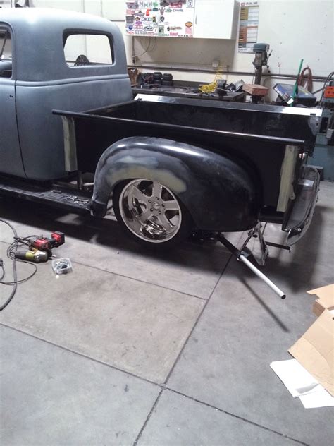 Tech This Out ’49 Chevy Gets An S 10 Chassis Swap Street Trucks