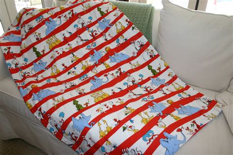 Home Is Where The Heart Is Dr Seuss Baby Quilt