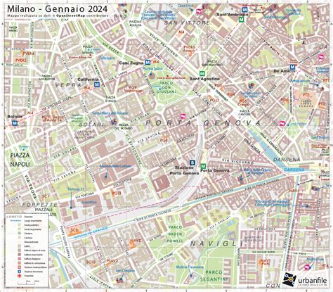 Urbanfile Mappa Milano Articoli Distretto Porta Genova Urbanfile