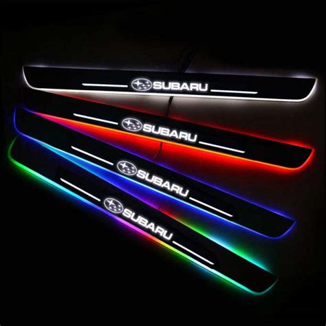 X Amazing Led Subaru Emblem Licht Auf Auto Carledlogo