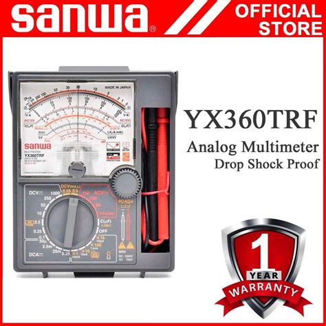 Sanwa Yx360trf Analog Multimeter Lazada