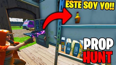 Nuevo Modo De Juego Prop Hunt En Fortnite Youtube