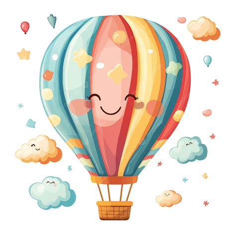 Cartoon Hot Air Balloon