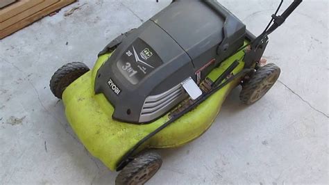 Teardown Ryobi 48v Cordless Self Propelled Lawn Mower Youtube