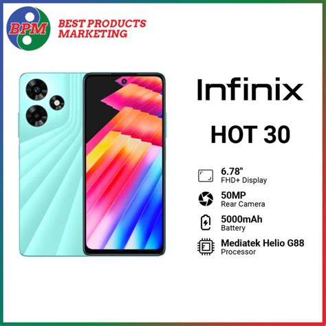 BPM Infinix Hot 30 8GB 256GB With 1 Year Local Warranty Lazada PH