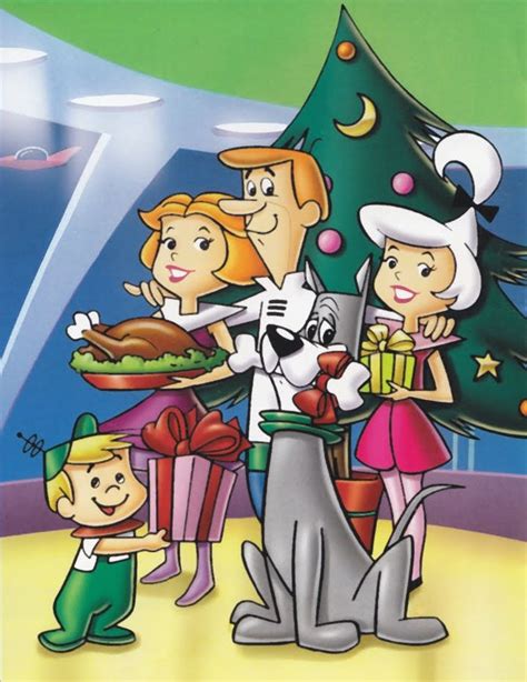 Merry Christmas from the Jetsons! | The jetsons, Classic cartoon ...