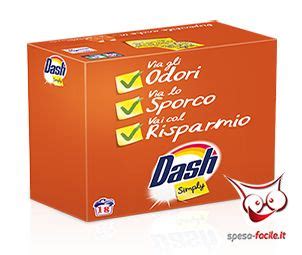 DASH SIMPLY DETERSIVO POLVERE 18 MISURINI Simply Detersivo è il più