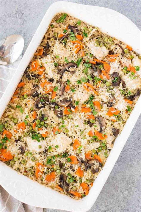 Chicken And Rice Casserole Delicious Meets Healthy