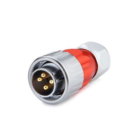 Dh Series Waterproof Connector M Pin Male Plug Ip Zinc Alloy