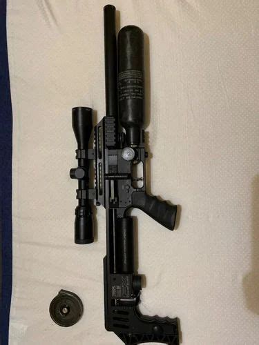 fx impact  air rifle  cal mm black   air gun