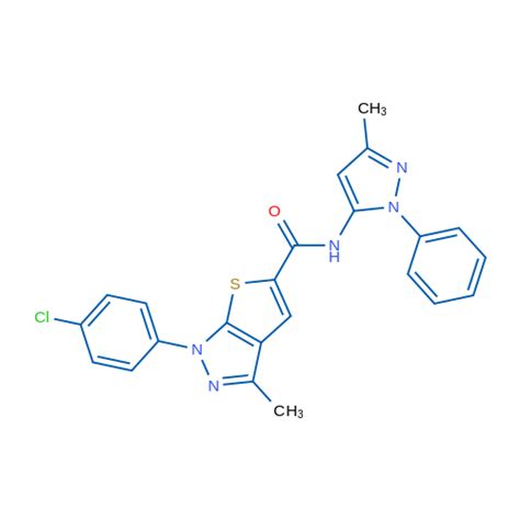 380238 17 5 1 4 Chlorophenyl 3 Methyl N 3 Methyl 1 Phenyl 1H Pyrazol