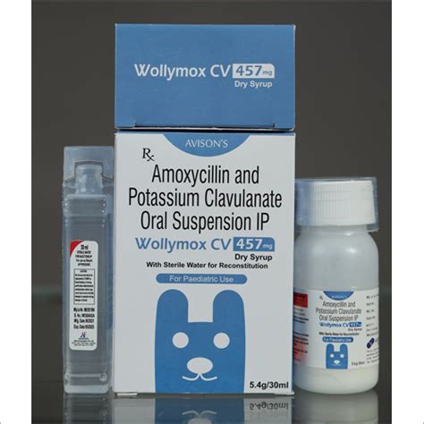 Powder Amoxicillin Potassium Clavulanate 457 Mg Dry Syrup At Best Price