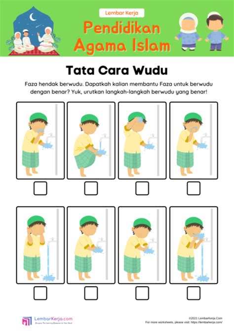 Lembar Kerja Fikih Kelas 1