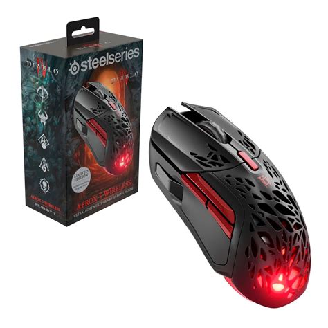 Mouse Gamer Steelseries Aerox Inal Mbrico Edici N Limitada Diablo Iv