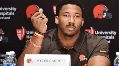 WATCH: Myles Garrett gets his first sack on the first snap of his NFL ...