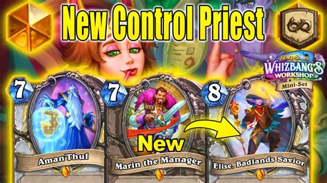 NEW Legendary Marin In Control Priest Deck Is SO GOOD At Whizbang S