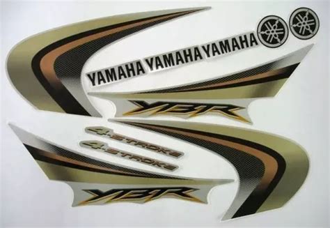 Plancha De Calcoman As Lbm Kit Adesivo Jogo Faixas Yamaha Ybr