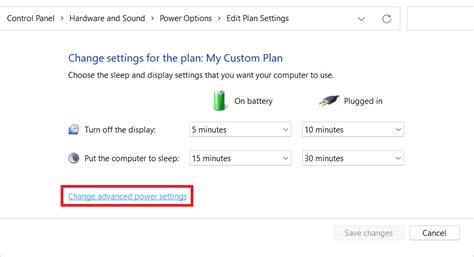 How To Change Windows 11 Power Settings