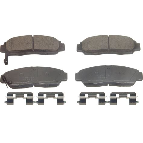 Wagner Thermoquiet Qc Ceramic Disc Brake Pad Set Walmart