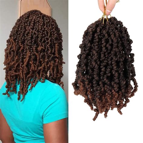 Amazon Dorsanee Pre Twisted Spring Twist Crochet Hair 10 Inch 4