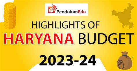 Highlights of Haryana Budget 2023-24