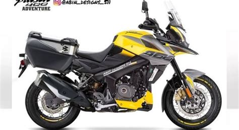 Bajaj Pulsar NS200 Portrayed As Adventure Tourer In This Rendering