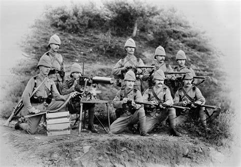 Maxim Gun Detachment Of The 1st Battalion Kings Royal Rifle Corps