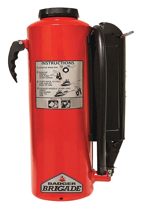 Badger Brigade Cartridge Operated Bc 10lbs 20lbs And 30lbs Fire Extinguisher Industrial