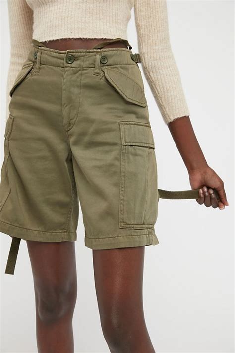 Bdg High Waisted Cargo Short Roupas Roupas Estilosas Shorts Soltos