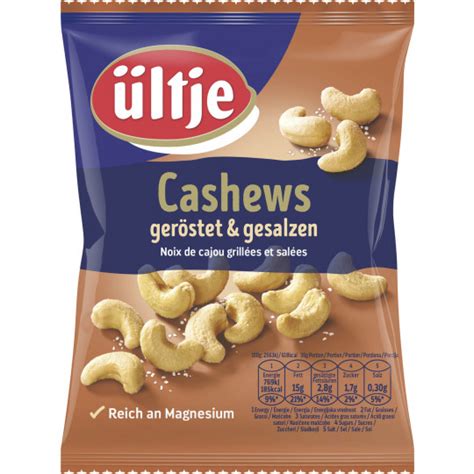 EDEKA24 Ültje Cashews geröstet gesalzen 150G