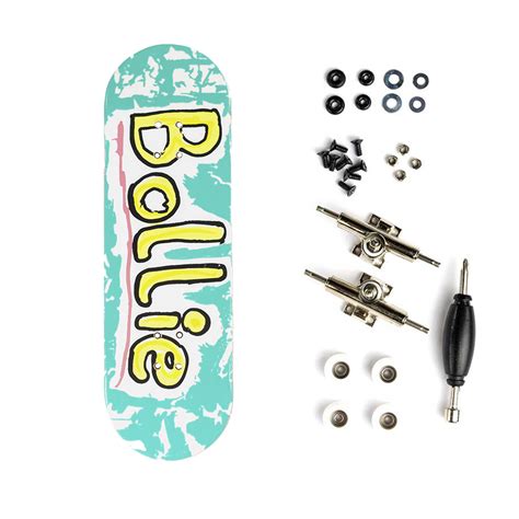 Bollie Beginner Complete Fingerboard Logo Paint Blackriver Shop