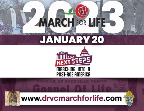 March for Life – 2023 – DRVC Office of Human Life, Family, & Bioethics