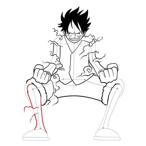 Learn How to Draw Luffy in Gear Second: A Step-by-Step Guide