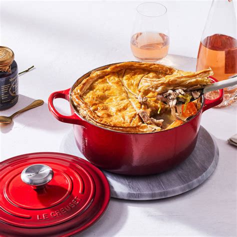 Rund Gryta Gjutj Rn L Vit Le Creuset Sas Eurobonus Shop