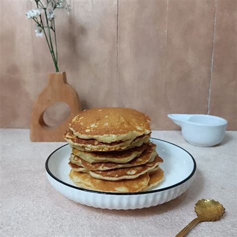 Resep Buttermilk Eggless Pancakes Sederhana Rumahan Di Yummy App