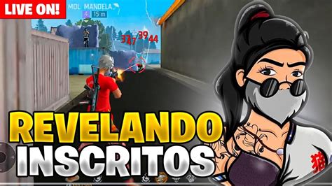 FREE FIRE AO VIVO4x4 JOGANDO INSCRITOSMAPA ABERTO SALINHA