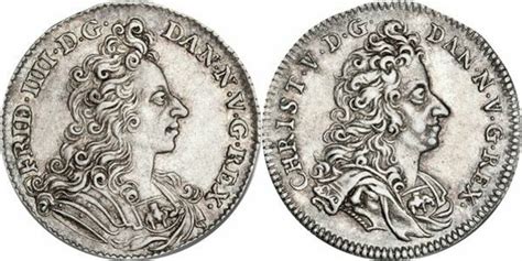 Ducat Frederik Iv Accession Pattern Silver Strike Denmark