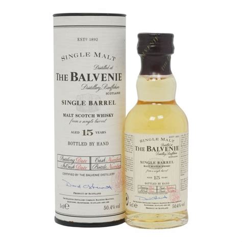 Balvenie Year Old Single Barrel Old Bottling Cl Miniature